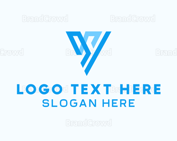 Professional Modern Letter V Logo