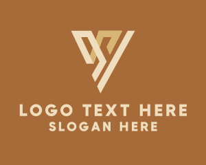 Finance Consulting - Professional Modern Letter V logo design