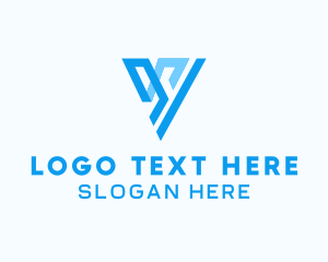 Investor - Professional Modern Letter V logo design