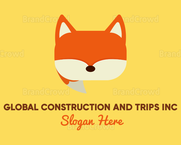 Orange Fox Chat Logo