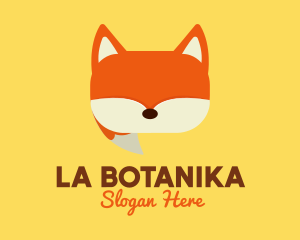Orange Fox Chat Logo