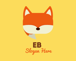 Service - Orange Fox Chat logo design