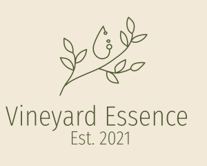 Natural Botanical Oil  logo design