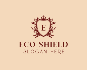 Hotel Crown Shield logo design