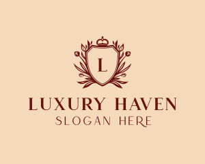 Hotel - Hotel Crown Shield logo design