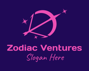 Zodiac - Zodiac Bow and Arrow logo design