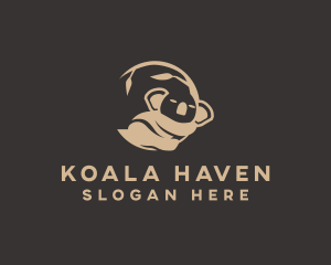 Koala Animal Branch logo design