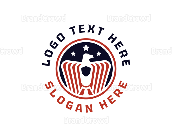 American Veteran Eagle Logo