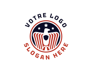 Veteran - American Veteran Eagle logo design