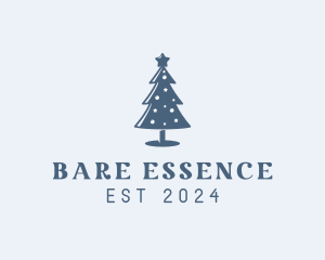 Xmas Christmas Tree  logo design