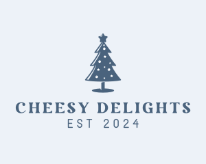 Xmas Christmas Tree  logo design