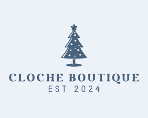 Xmas Christmas Tree  logo design