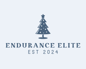 Xmas Christmas Tree  logo design