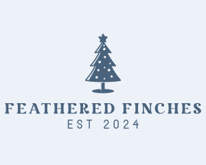 Xmas Christmas Tree  logo design