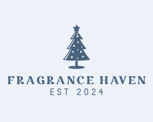 Xmas Christmas Tree  logo design