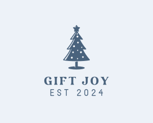 Xmas Christmas Tree  logo design