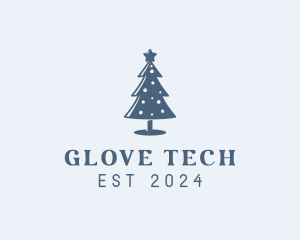 Xmas Christmas Tree  logo design