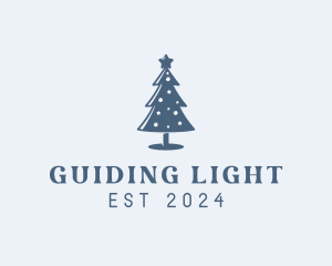 Xmas Christmas Tree  logo design