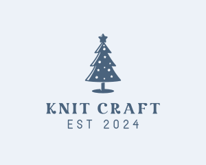 Xmas Christmas Tree  logo design