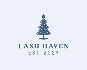 Xmas Christmas Tree  logo design