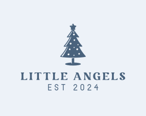 Xmas Christmas Tree  logo design