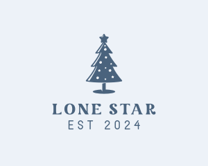 Xmas Christmas Tree  logo design