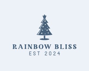 Xmas Christmas Tree  logo design