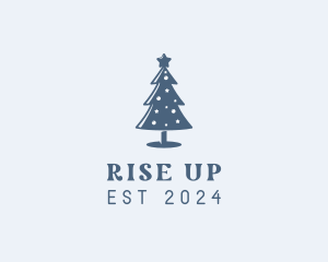 Xmas Christmas Tree  logo design