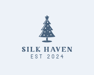 Xmas Christmas Tree  logo design