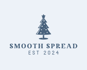 Xmas Christmas Tree  logo design