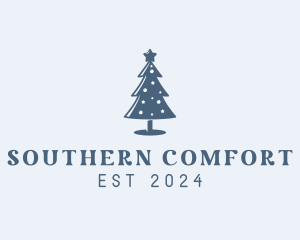 Xmas Christmas Tree  logo design