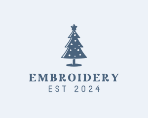 Xmas Christmas Tree  logo design