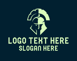 Gaming - Knight Gaming Helmet logo design