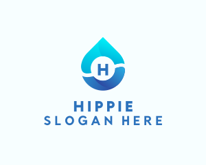 Water Cleaner Droplet Logo