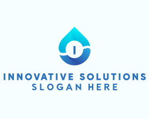 Water Cleaner Droplet Logo