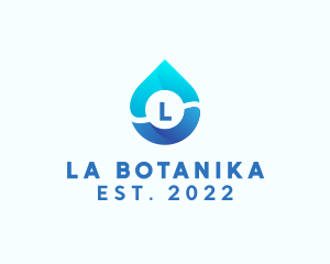 Water Supply - Water Cleaner Droplet logo design