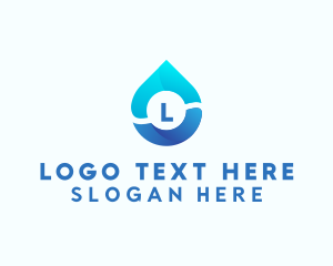 Water Cleaner Droplet Logo