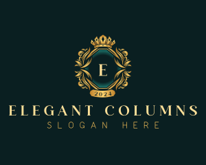 Elegant Royal Crown logo design