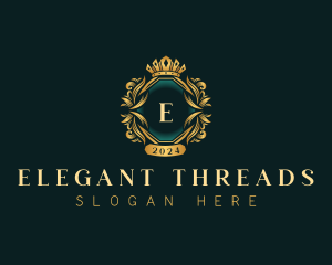 Elegant Royal Crown logo design