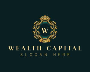 Elegant Royal Crown logo design