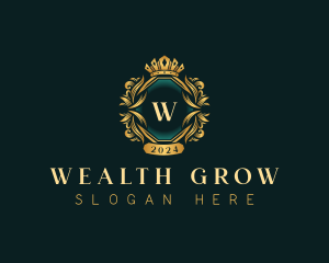 Elegant Royal Crown logo design