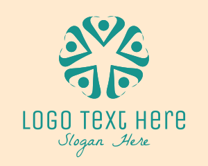 Together - Blue Heart Group logo design