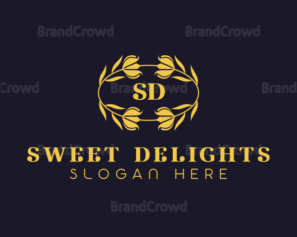 Floral Wedding Boutique Logo