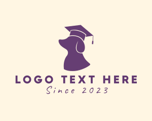 Graduate - Dog Training School logo design