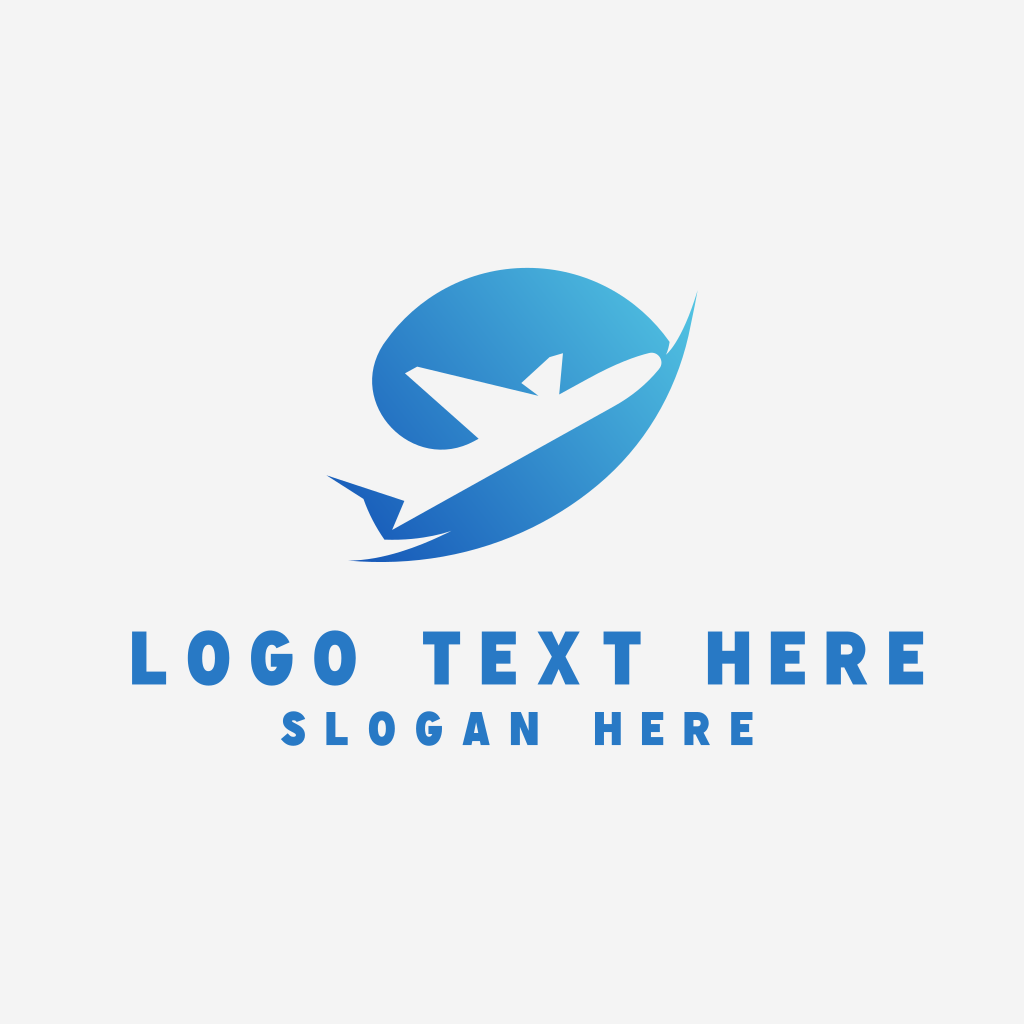 Air Travel Transport Logo 