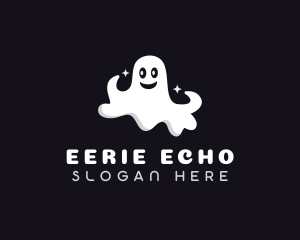 Scary Haunted Ghost logo design