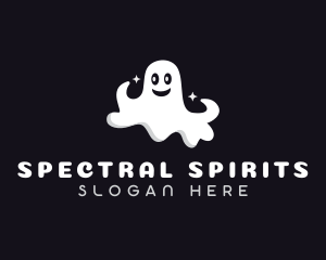 Scary Haunted Ghost logo design