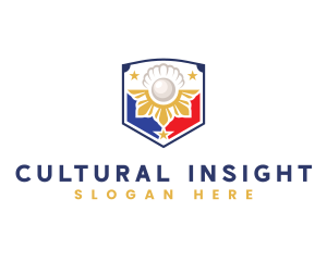 Philippine Pearl Shield logo design