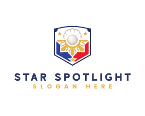 Philippine Pearl Shield logo design