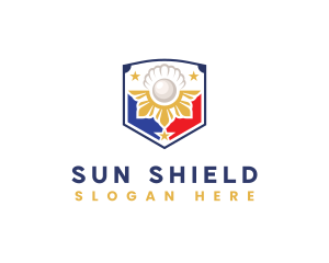 Philippine Pearl Shield logo design